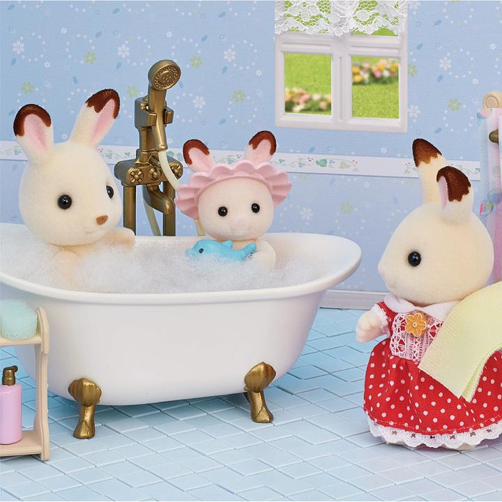 Actual product image Sylvanian Families Bath and shower set
