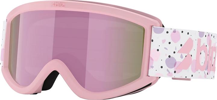 Brown w Pink Multi, Rose mat