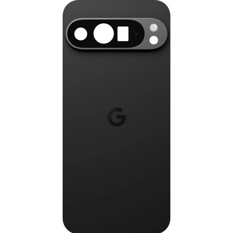 Google Akkudeckel fur Pixel 9 Pro XL, Obsidian Black (Google Pixel 9 Pro XL), Pezzi di ricambio per dispositivi mobili, Nero