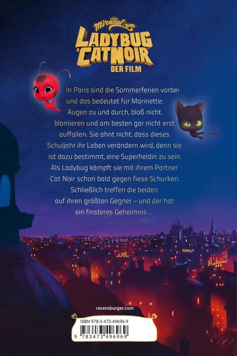 Actual product image Ravensburger Miraculous: Ladybug und Cat Noir - Das Buch zum Film (German, Edina Eidner, 2023)