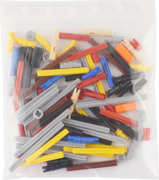 Productafbeelding LEGO Technic - Pins Connectors Axles Mix - 500 Onderdelen - NIEUW (LEGO Accessoires)