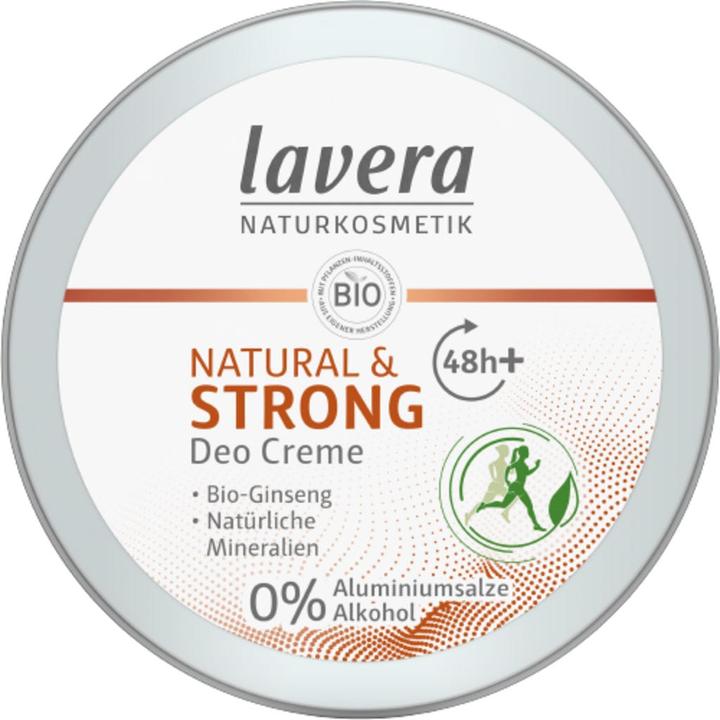 Avon Lavera Natural & Strong, Cream Deodorant, 50g (Crème, 50 ml)