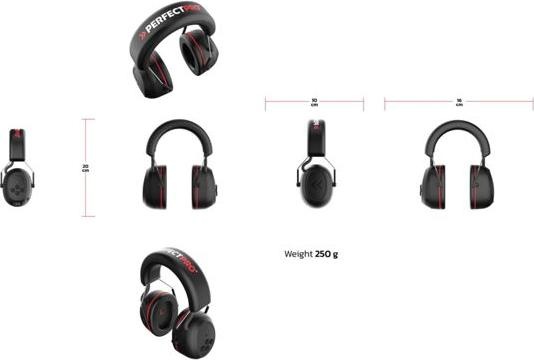 Actual product image PerfectPro H-30 Earprotection Baustellen-Kopfhörer (1 x)