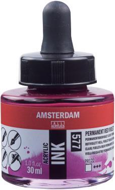 Permanent Red Violet Light