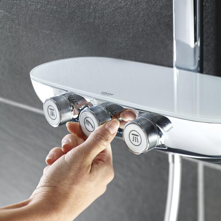 Productafbeelding Grohe Rainshower System SmartControl Duo 360 douchesysteem (2 Typen balken, 9 l/min)