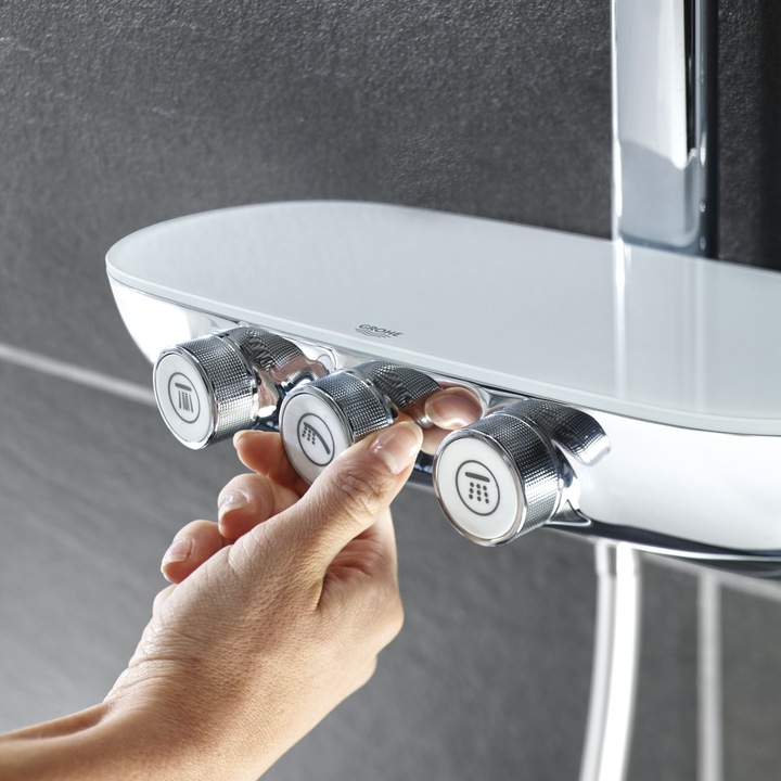 Actual product image Grohe Rainshower System SmartControl Duo 360 shower system (2 Beam types, 9 l/min)