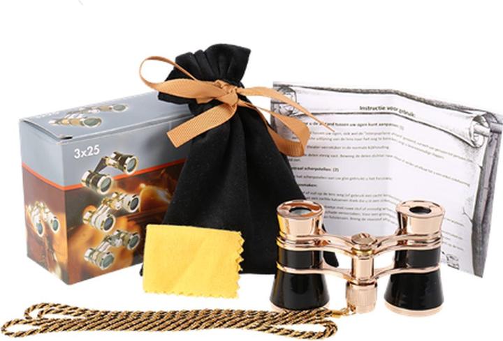 Image du produit Byomic Jumelles de théâtre 3x25 or/noir (3 x, 25 mm)
