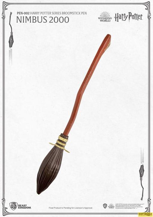 Produktbild Beast Kingdom Harry Potter stylo à bille balai volant Nimbus 2000 29 cm