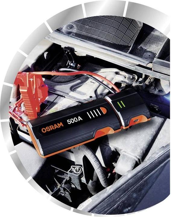 Image du produit Osram Jumpstart battery starter (500 A, 6000 mAh)