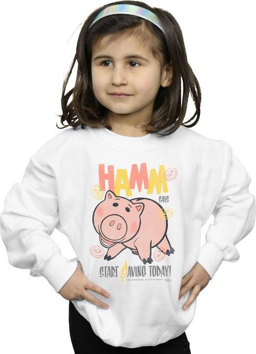 Produktbild Disney Toy Story 4 Hamm The Piggy Bank Sweatshirt Mädchen (152, 158)