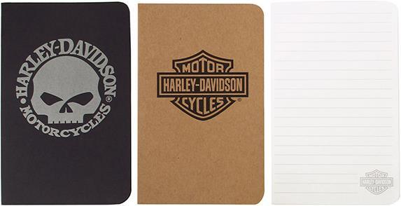 Produktbild Harley-Davidson Notizbücher (Liniert)