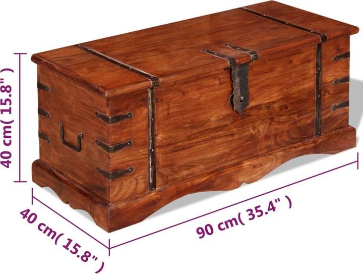 Image du produit vidaXL Aufbewahrungskiste (40 cm, 1x)