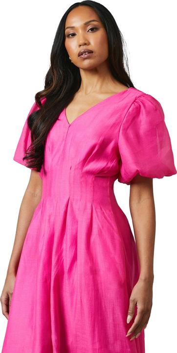 Produktbild Principles Midikleid Mit Falten Puffärmel (38)