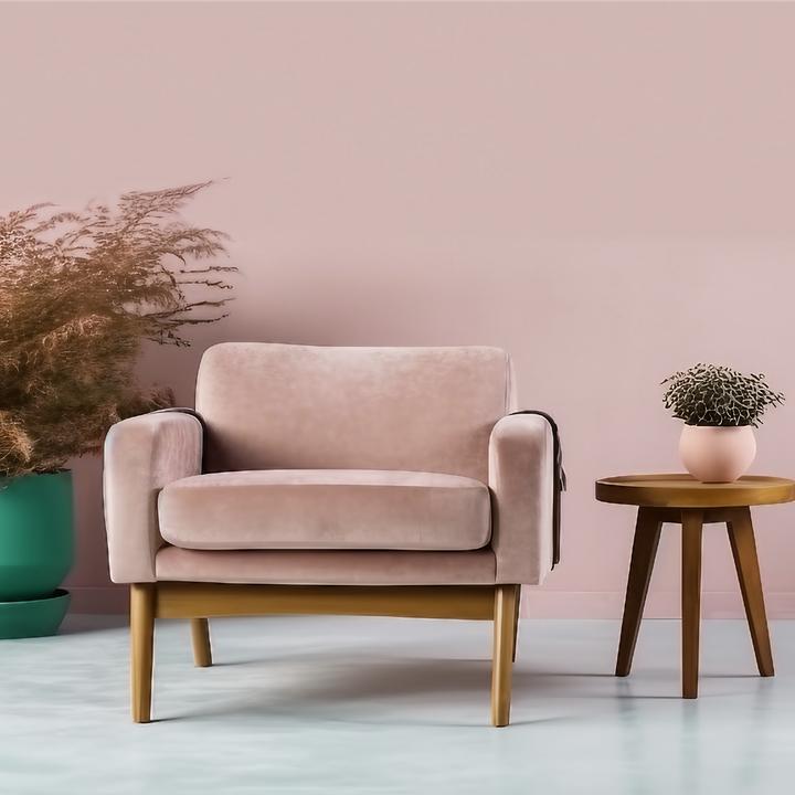 Actual product image Craft Colors Wall colour noble matt (Nude Pastel Pink No. 411, 5 l)