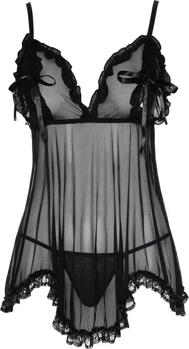 Produktbild Cottelli Collection Babydoll mit Rüschen (M)
