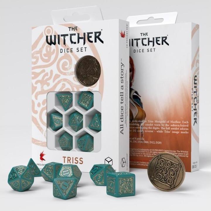 Immagine prodotto Q Workshop Dadi The Witcher - Triss: The Beautiful Healer (7)