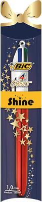 Image du produit Bic 4 Colours Shine - Stylo à bille 4 couleurs (Multicolore)