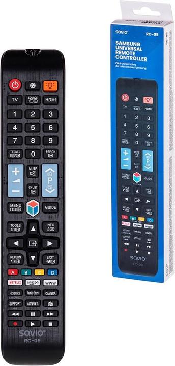 Image du produit Savio RC-09 (Télécommande universelle, Infrarouge)