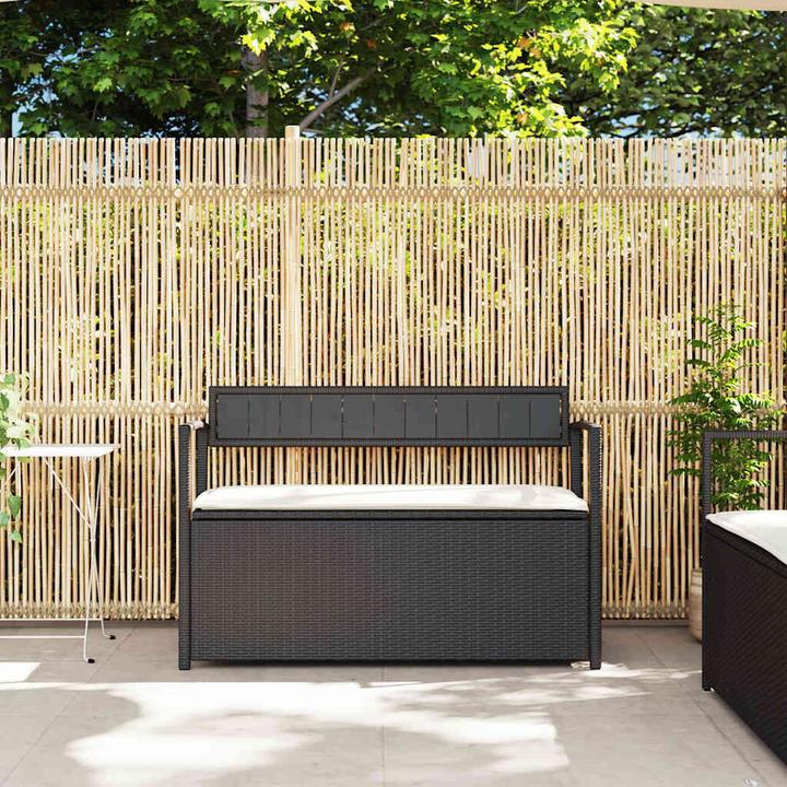 Actual product image vidaXL Gartenbank mit Stauraum