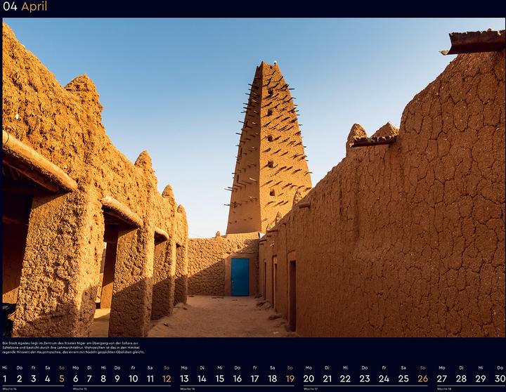 Immagine prodotto Erbe der Menschheit - Wandkalender 2026 (60 x 45 cm, Copertina rigida, Tedesco)