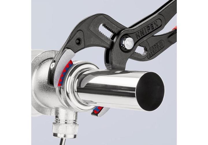 Productafbeelding Knipex Heveltang Capaciteit Klembereik: 10 - 75 D. mm met antislip kunststof zwart atrament... (250 mm)