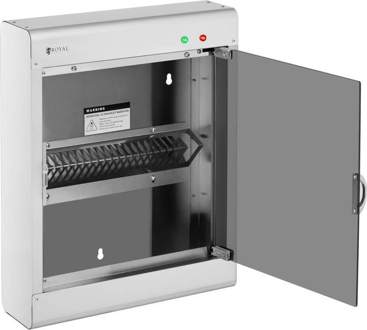 Produktbild Royal Catering Messersterilisator UV Sterilisator Sterilisationsgerät Edelstahl Timer 20 Messer