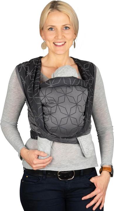 Image du produit Hoppediz Écharpe de portage pour bébé Écharpe de portage pour bébé de qualité biologique (4.60 m)