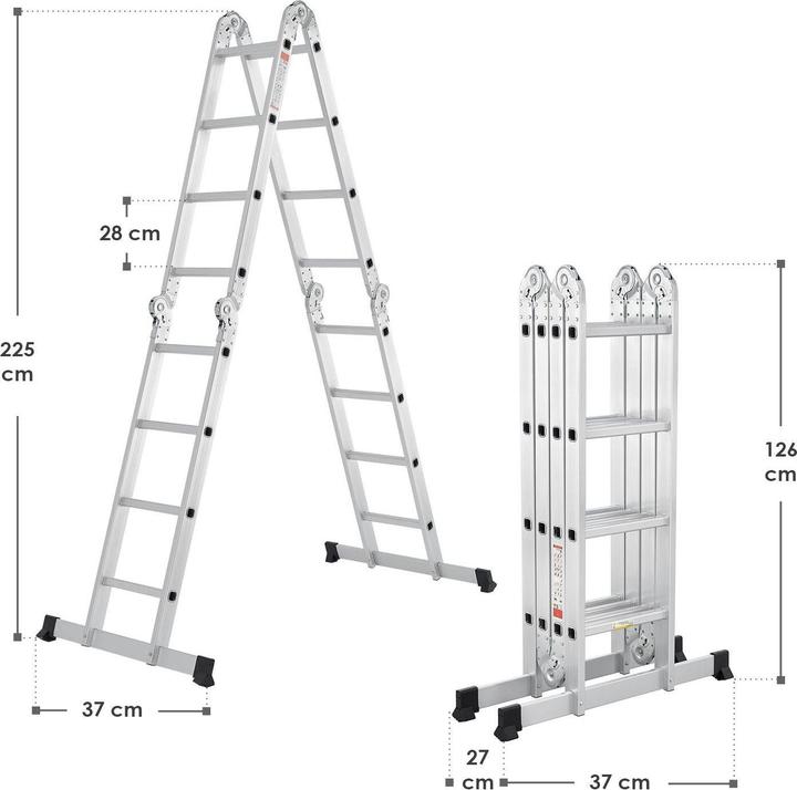 Immagine prodotto Hauptner Multiladder (Scaletta multiuso, 470 cm)