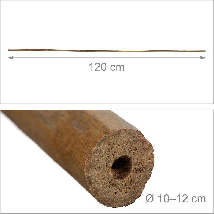 Produktbild Relaxdays 40x Pflanzstäbe (120 cm, 120 cm)