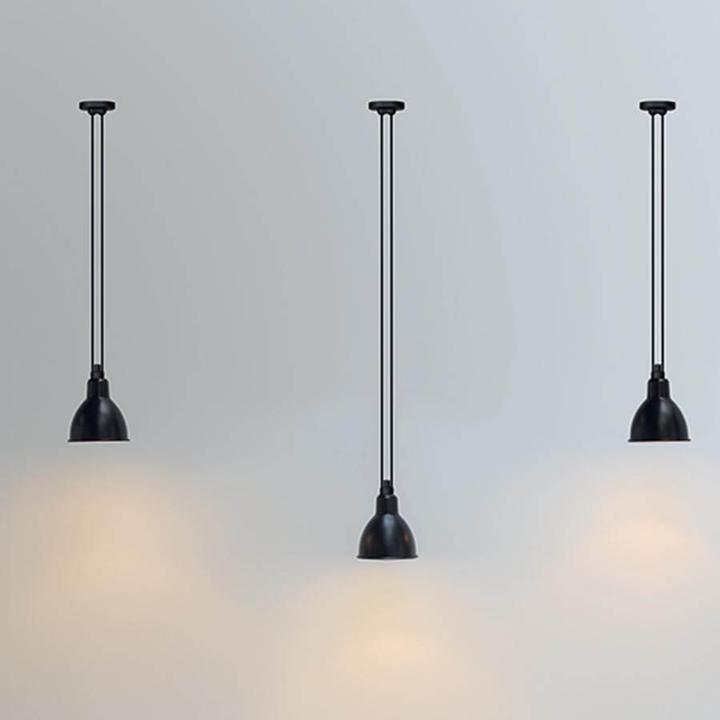 Image du produit DCW éditions 322 XL Suspension Ronde Noir (E27)