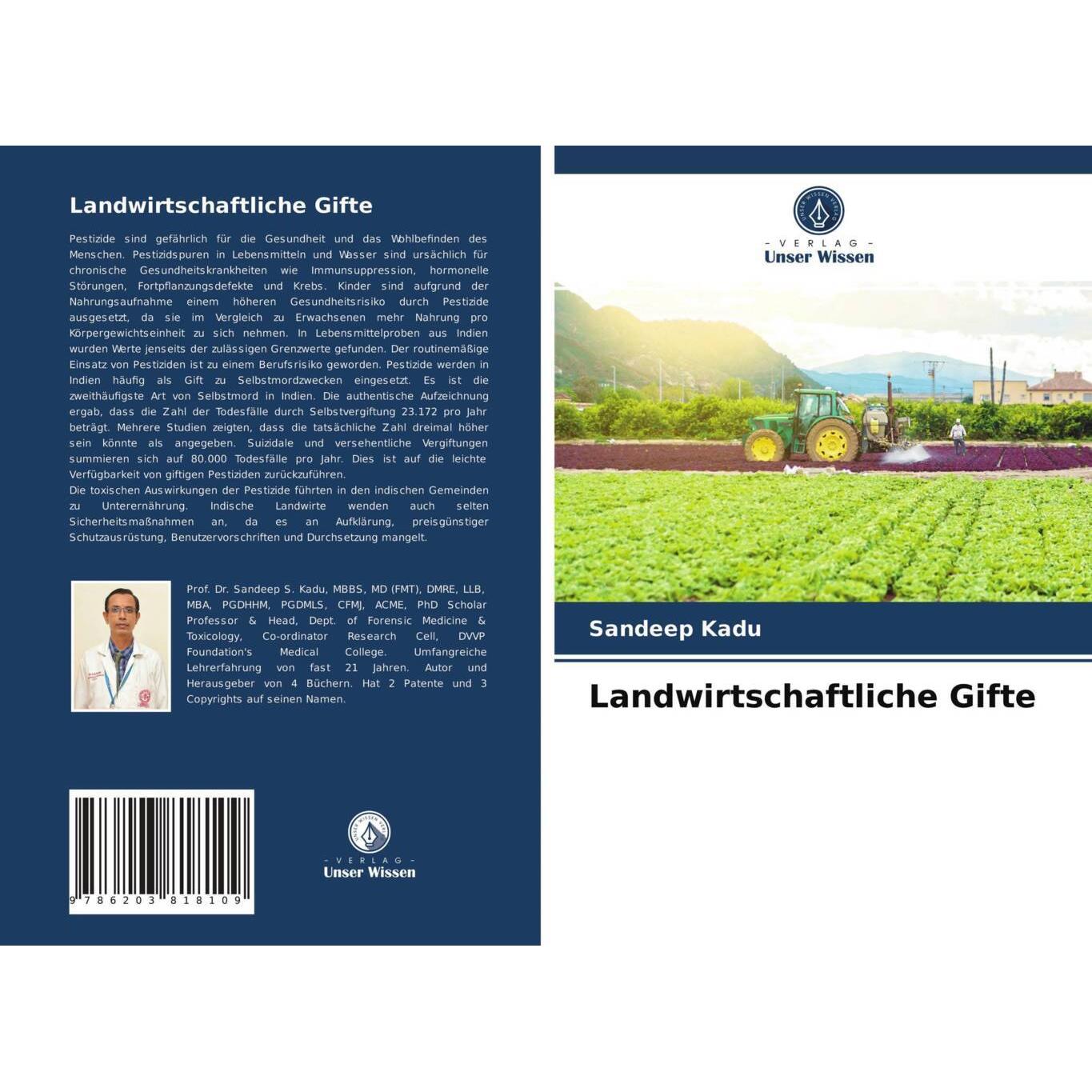 Landwirtschaftliche Gifte, Fachbücher von Sandeep Kadu