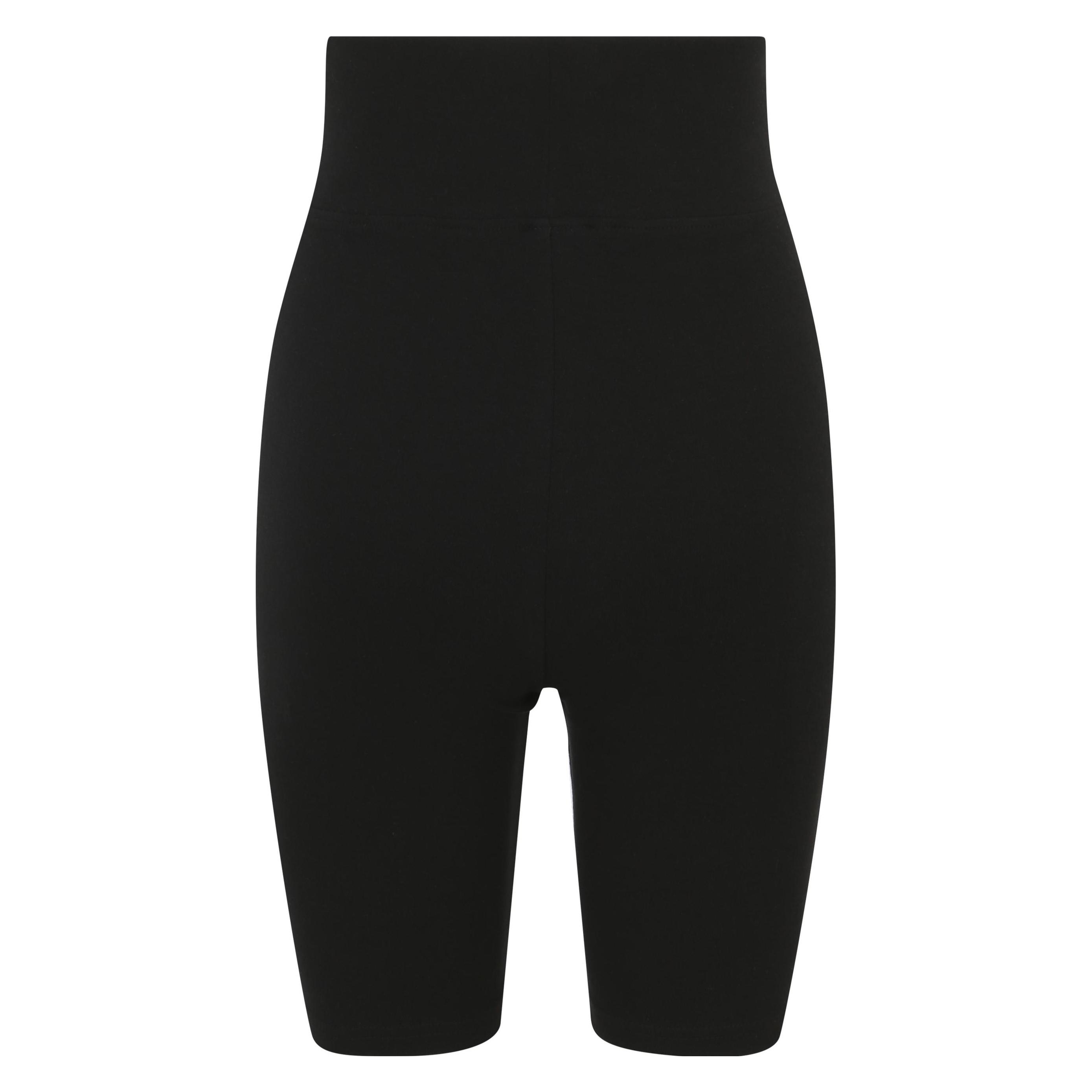 Urban Classics, Damen, Shorts, Ladies High Waist Cycle Shorts 2-Pack, Schwarz, (S)