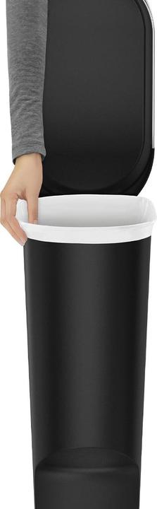 Immagine prodotto Simplehuman 40 l, scomparto singolo, plastica nera (40 l)