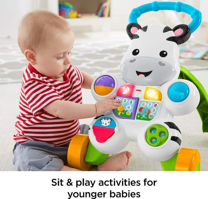 Actual product image Fisher-Price Lauflernwagen Zebra mit Musik ab 6 Monaten