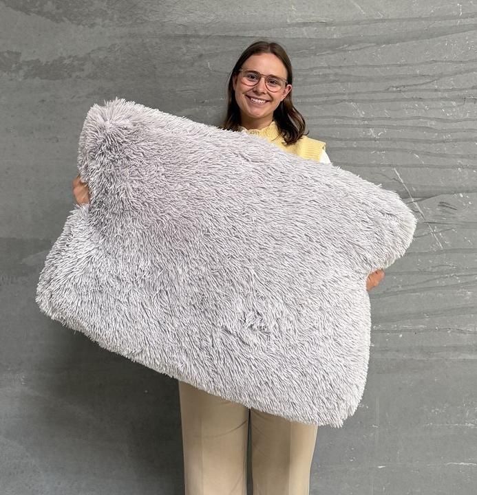 Produktbild Fluffy Dogpillow S, Light Grey - (697271866284) (Hund)