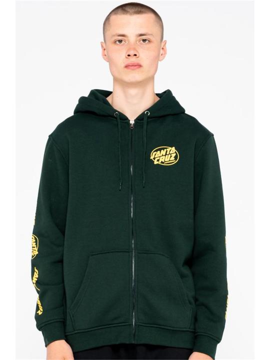 Immagine prodotto Santa Cruz Club Oval Dot Zip Hoodie (M)