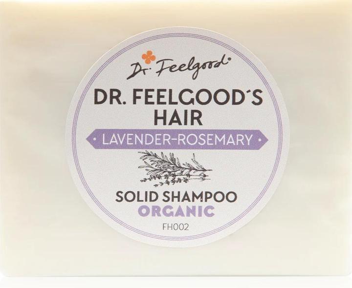 Actual product image Dr. Feelgood Lavender & Rosemary (Solid shampoo, 100 g)