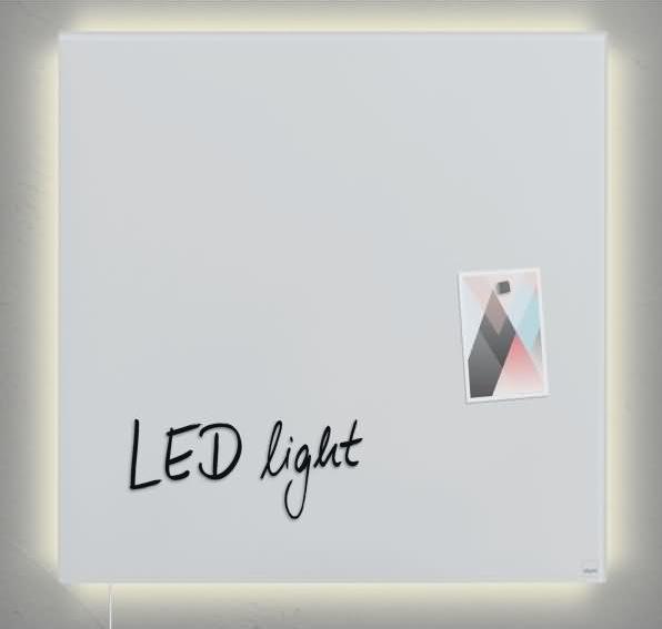 Actual product image Sigel artverum® glass magnetic board (Magnet board, 48 x 48 cm)