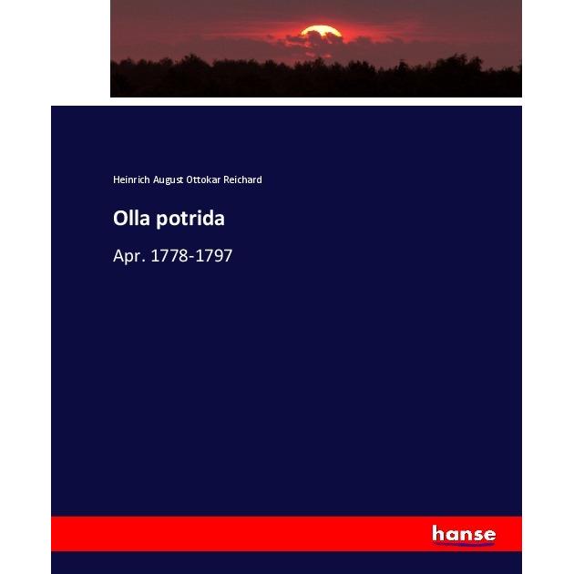 Olla potrida, Fachbücher von Heinrich August Ottokar Reichard