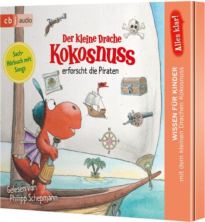 Immagine prodotto Va bene! Il piccolo drago Coconut esplora i pirati (Assediatore ingo, Philipp Schepmann, Dieler Alfred, Tedesco)