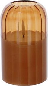 Actual product image MICA Living LED Kerze im Glas - orange - ca. 7,5 x 12,5 cm