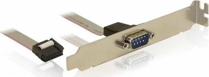 Produktbild Delock Slotblech 1x COM zu COM (RS232) Header (0.40 m)