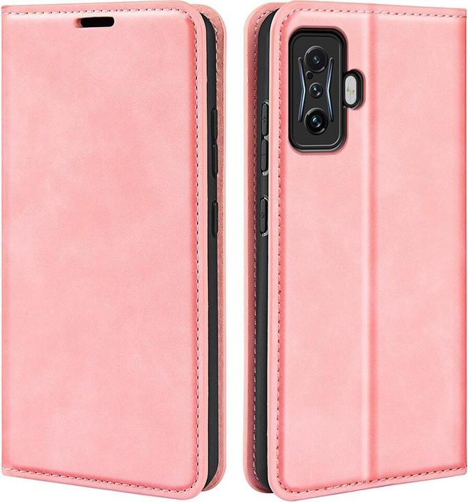 Actual product image Cover-Discount Xiaomi Poco F4 GT - Stand Flip Case Cover pink (Xiaomi Poco F4 GT)