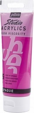 Actual product image Pebeo Studio Acrylics fine acrylic (Pink, 100 ml)