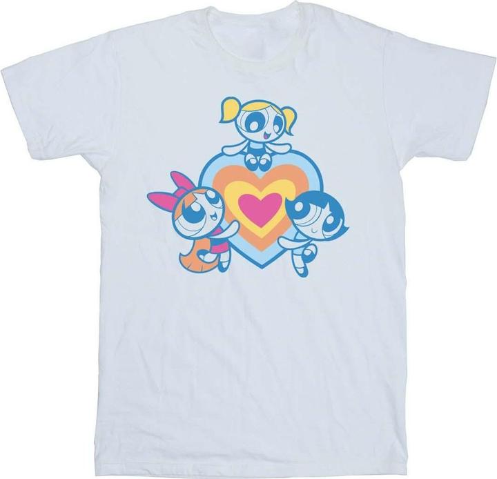 Image du produit The Powerpuff Girls - T-shirt GIRLS HEART GROUP - Fille (116)