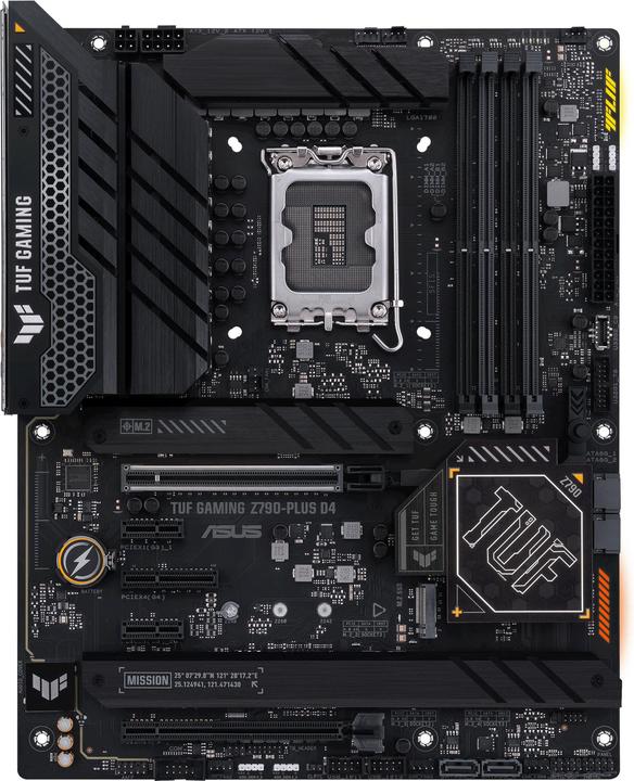 ASUS TUF GAMING Z790-PLUS D4 (LGA 1700, Intel Z790, ATX)