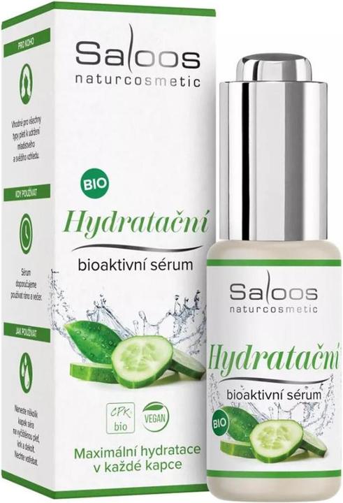 Image du produit Saloos Bioactive Serum 20 ml - Sérum hydratant au concombre et à l'aloe vera (20 ml)