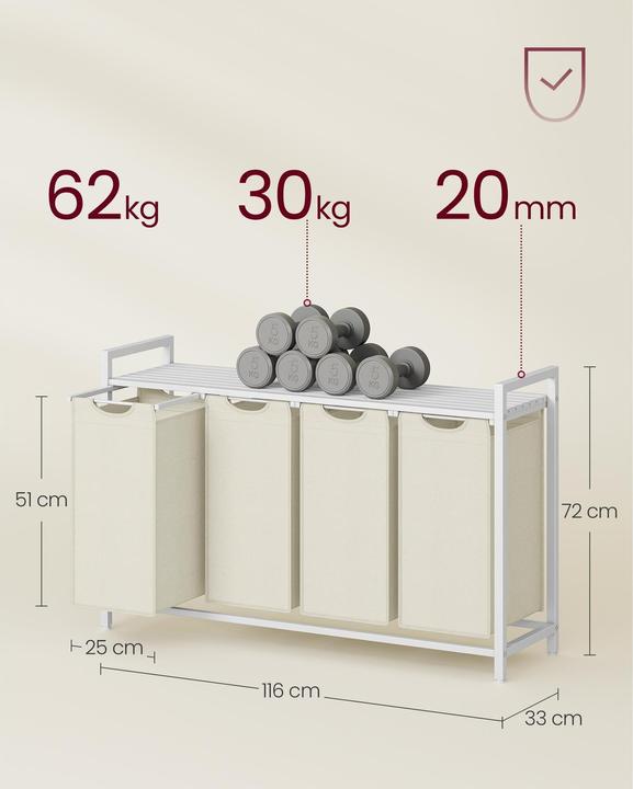 Produktbild Vasagle Laundry (160 l)