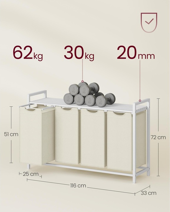 Produktbild Vasagle Laundry (160 l)