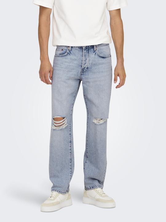Image du produit Only & Sons ONSEDGE Taille moyenne Coupe droite Jeans Coupe normale jeans (W28/L30)
